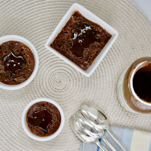 Mini-moelleux au chocolat en moins de 10 min