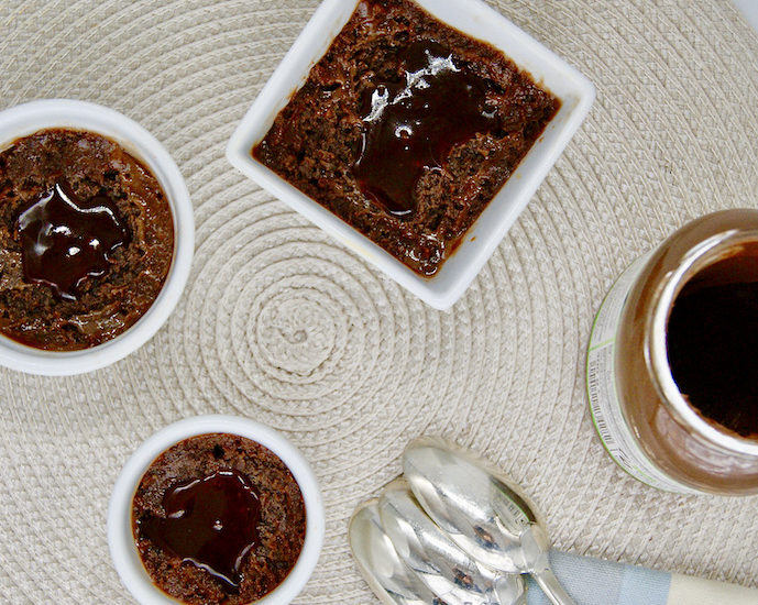 Mini-moelleux au chocolat en moins de 10 min
