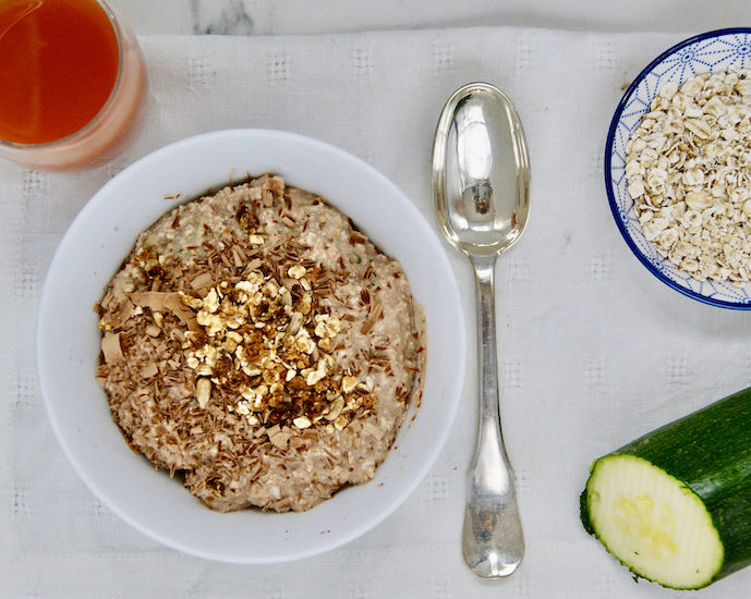 Overnight porridge au chocolat