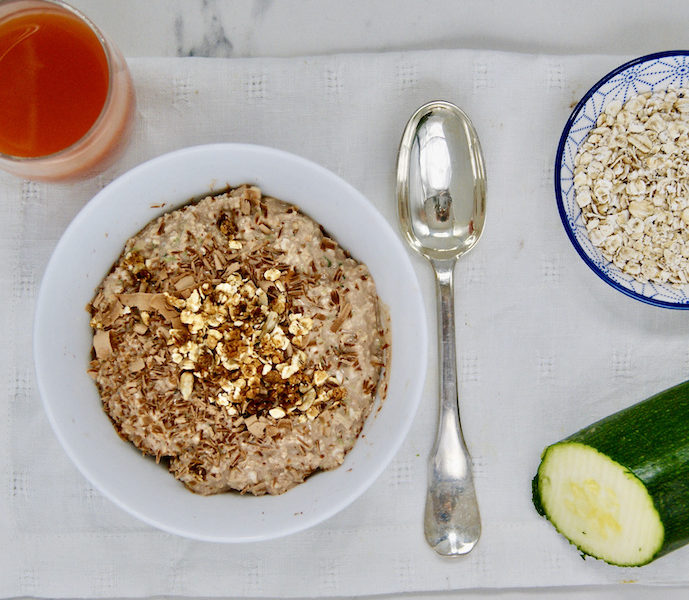 Overnight porridge au chocolat