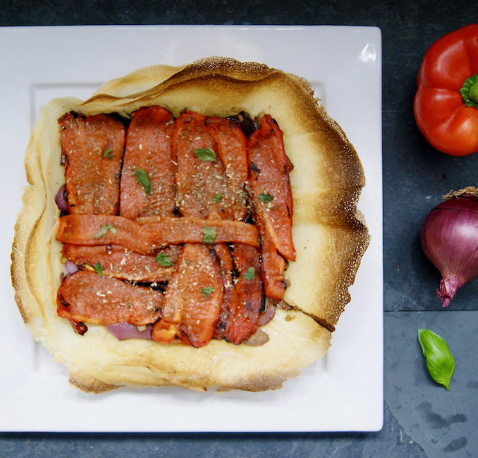 Tarte aux poivrons