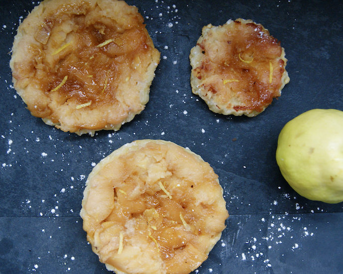 Tarte tatin aux coings