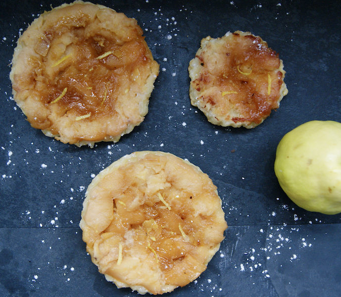 Tarte tatin aux coings