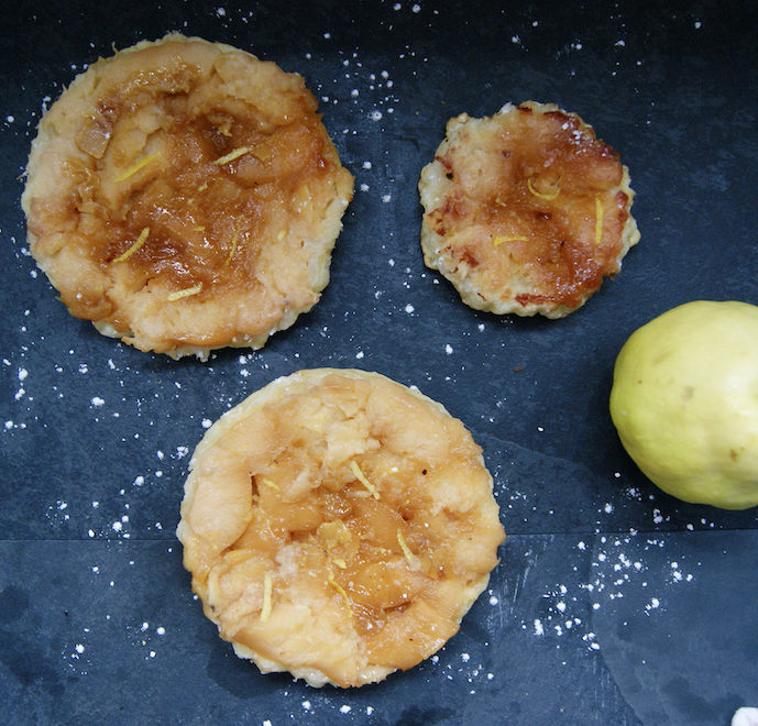 Tarte tatin aux coings
