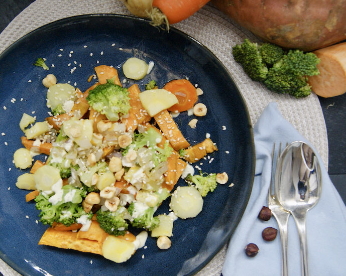 Patates douces et légumes d’hiver