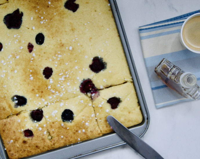 Pancake géant au four à partager