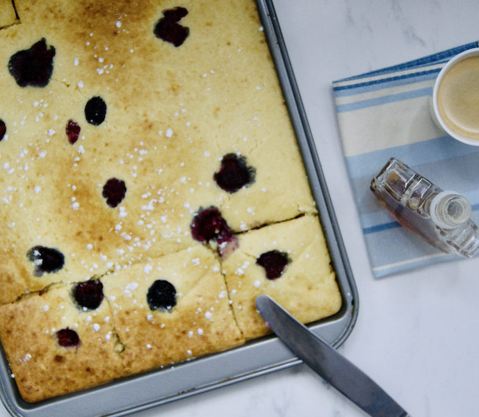 Pancake géant au four à partager