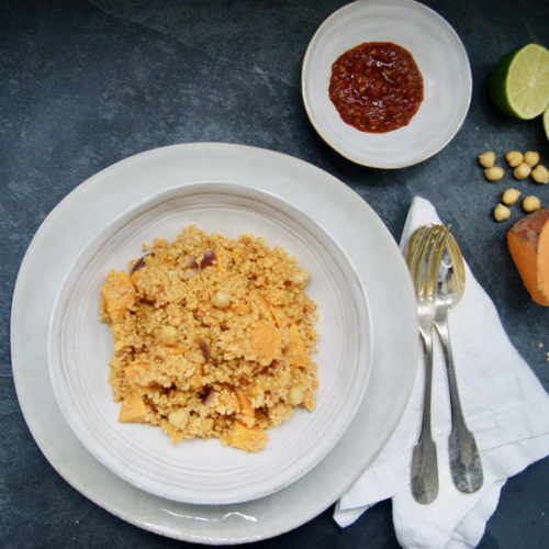 One-pot quinoa tandori