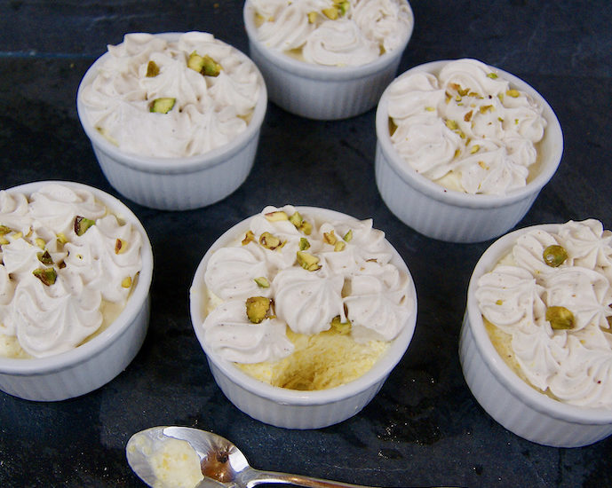 Vacherin glacé à la mangue