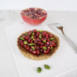 Tartelette pistache et grenade