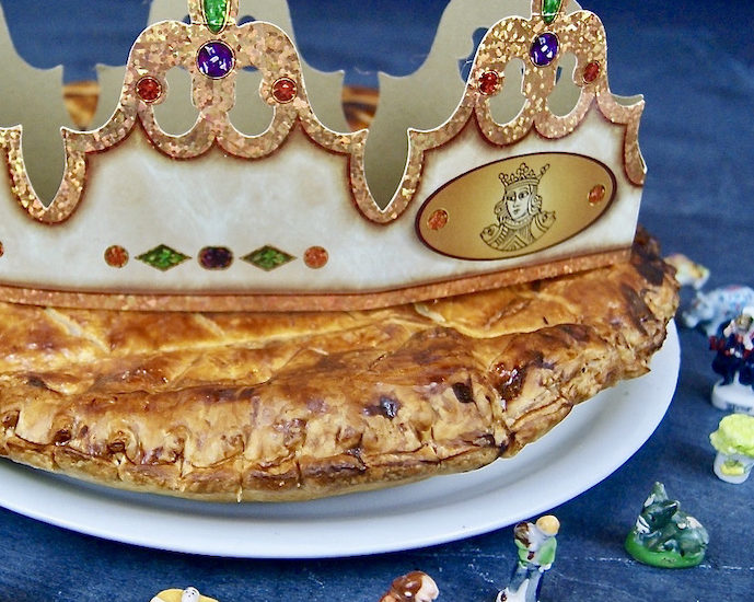 Galette des rois chocolat-noisettes