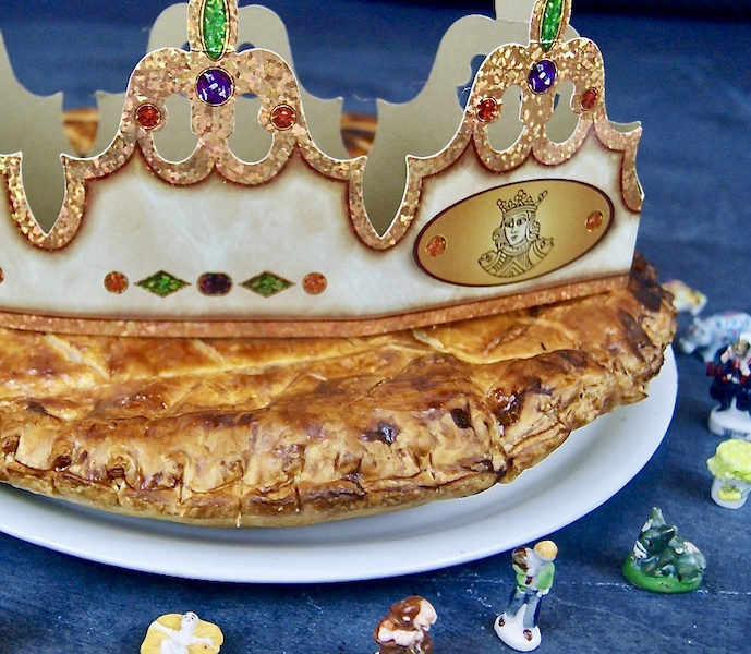 Galette des rois chocolat-noisettes