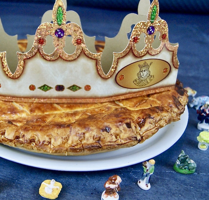 Galette des rois chocolat-noisettes