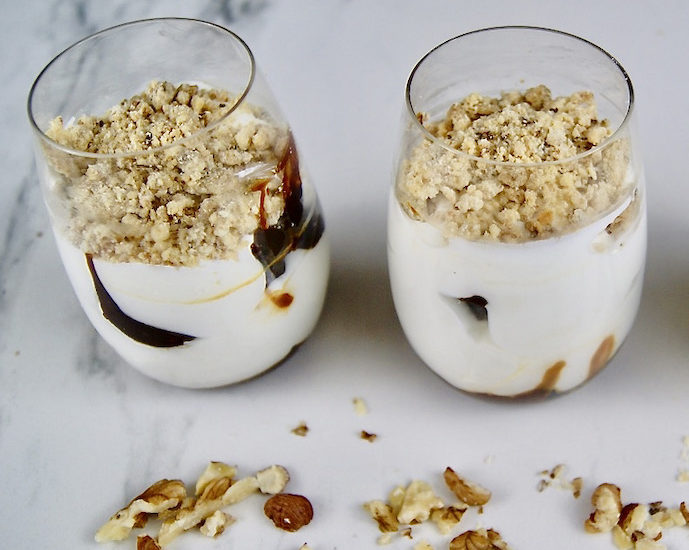 Trifle façon tourte aux noix