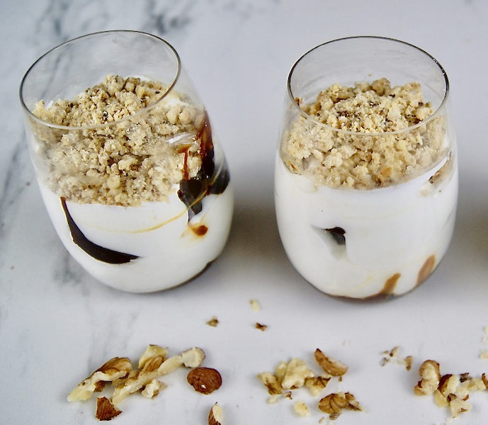Trifle façon tourte aux noix