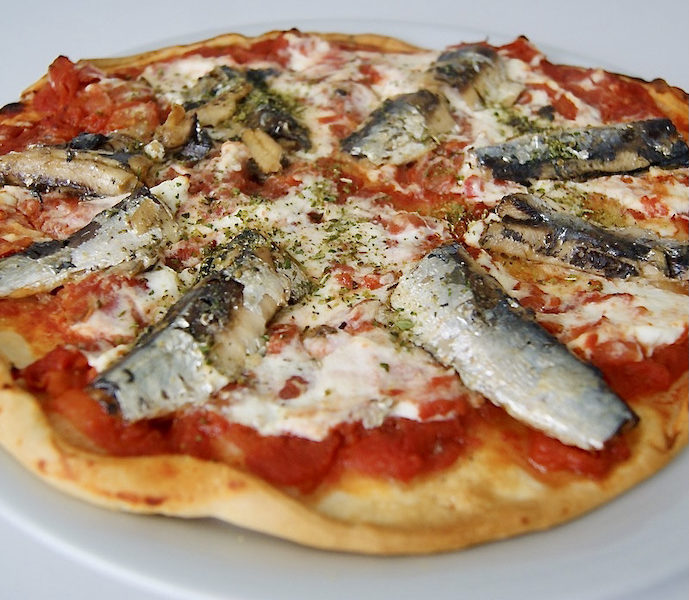 Fougasse aux sardines