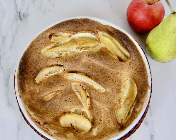 Soufflé pommes-poires