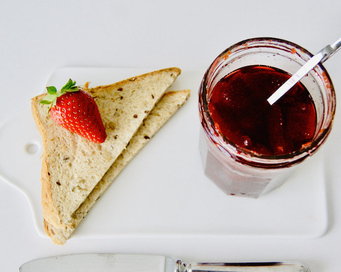 Confiture de fraises aux zestes d’agrumes