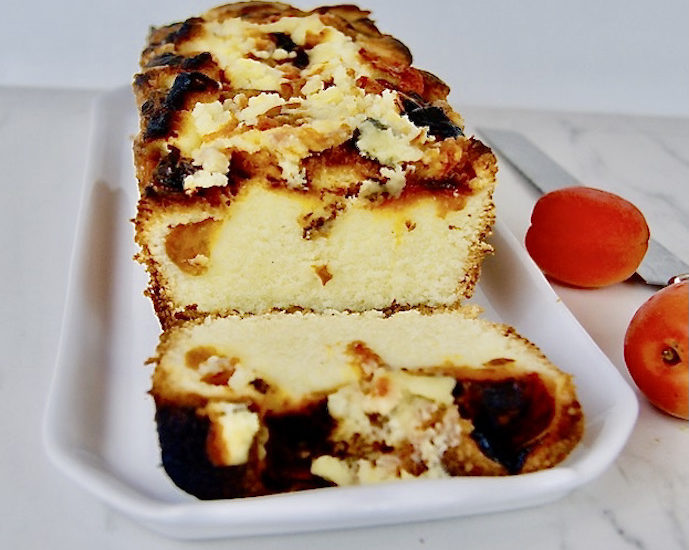 Cake aux abricots