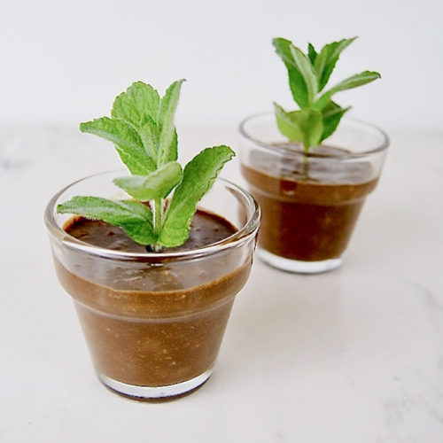 Mousse au chocolat (à base de tofu soyeux)