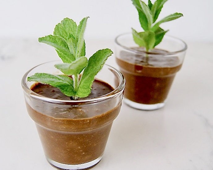 Mousse au chocolat (à base de tofu soyeux)