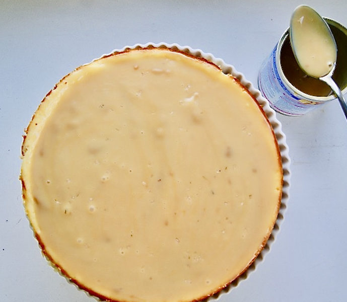 Cheesecake au caramel salé