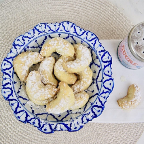 Biscuits à la vanille Kipferl