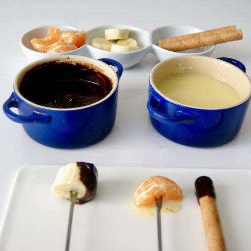 Fondue au chocolat