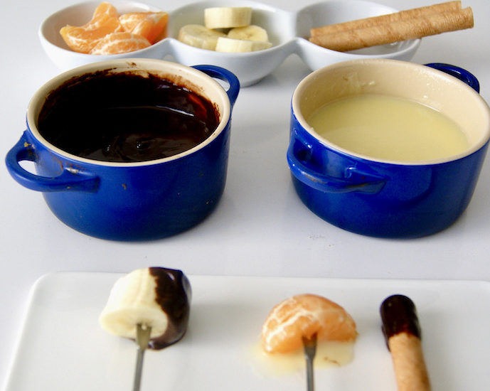 Fondue au chocolat