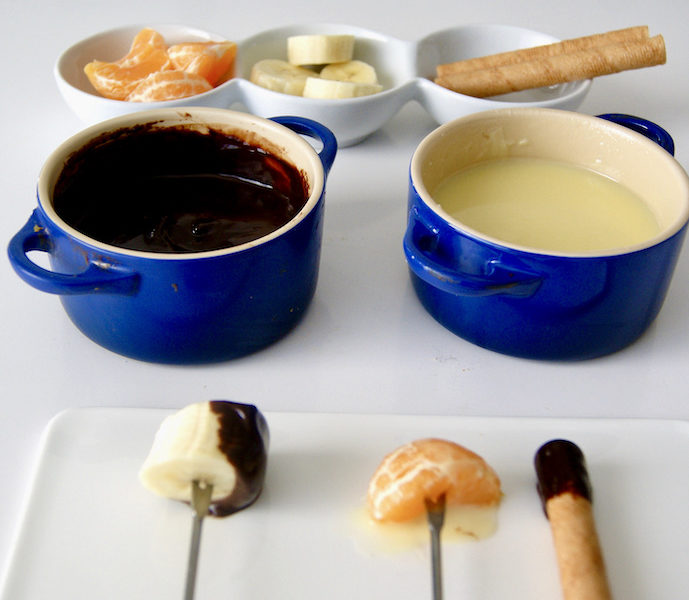 Fondue au chocolat