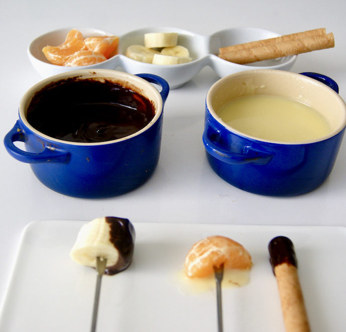 Fondue au chocolat