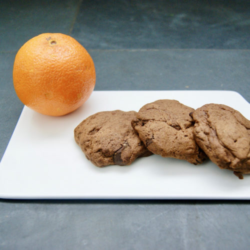 Ronds chocolatés parfumés à l’orange
