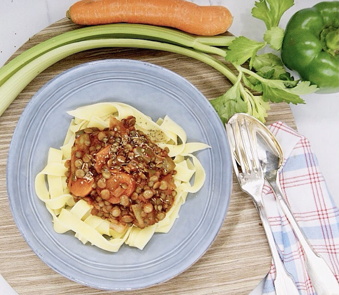 Tagliatelle sauce bolognaise