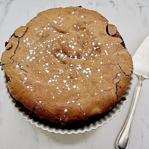 Gâteau au chocolat sans farine