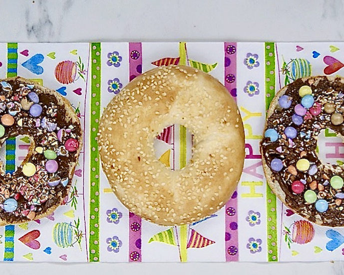 Bagel au chocolat