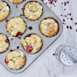 Muffins aux framboises et chocolat blanc