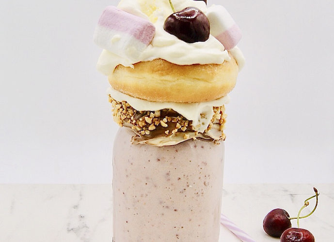 Milkshake décadent aux cerises