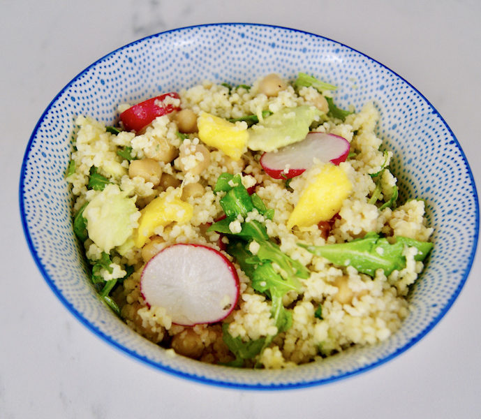 Boulgour fruité-salé
