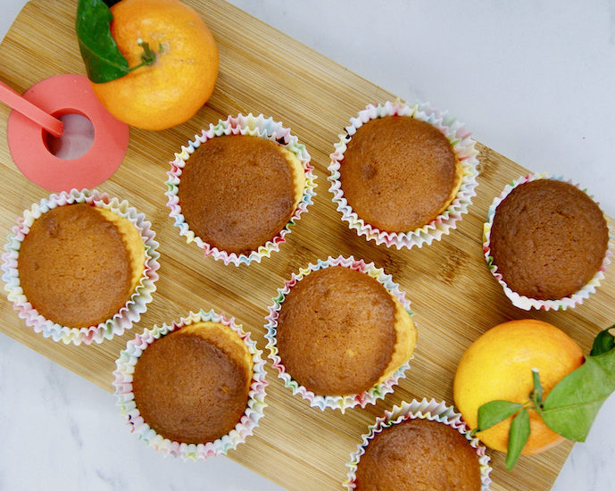 Petits moelleux à la mandarine