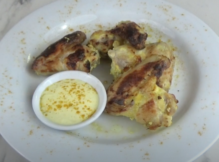 Ailes de poulet au curry