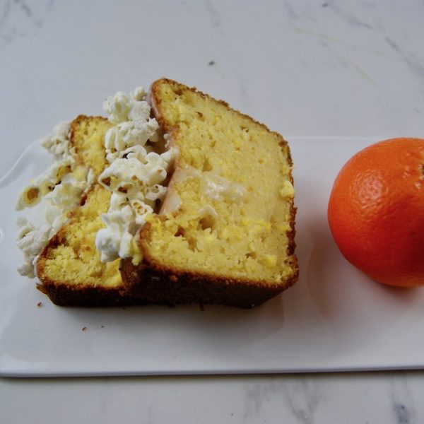 Cake au maïs et mandarines