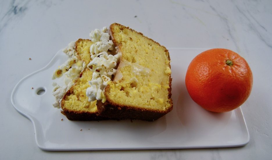 Cake au maïs et mandarines