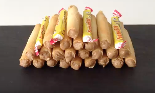 Cigarettes russes au Carambar