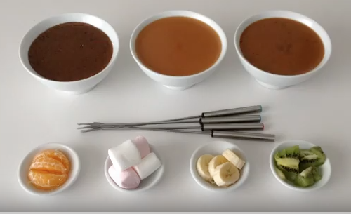 Fondue chocolat-Carambar