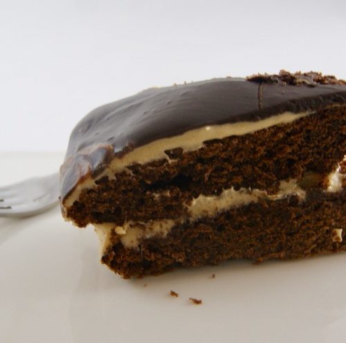 Gâteau au peanut-butter