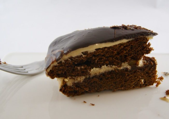 Gâteau au peanut-butter