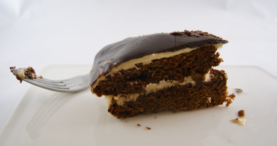 Gâteau au peanut-butter