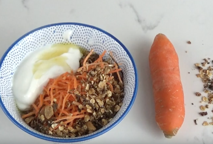 Granola de carottes