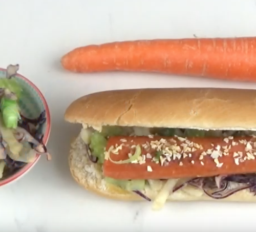 Hot-dogs aux carottes