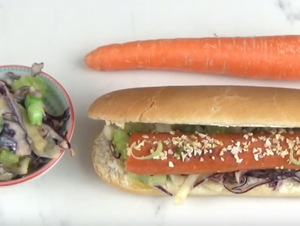 Hot-dogs aux carottes